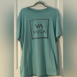 RVCA Front Logo Men’s Short Sleeve Bottle GreenTee Shirt•Size XXL